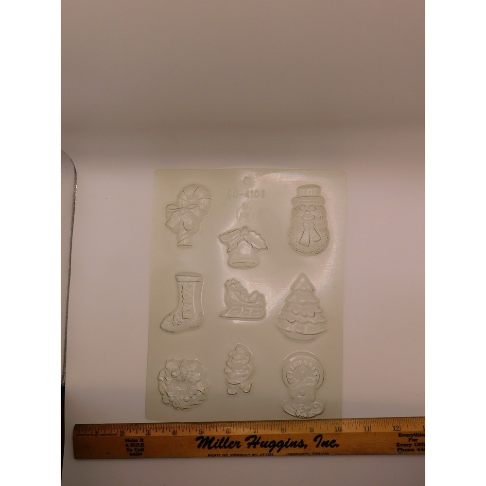 Vintage Plastic Christmas Candy Mold CK 90 4103